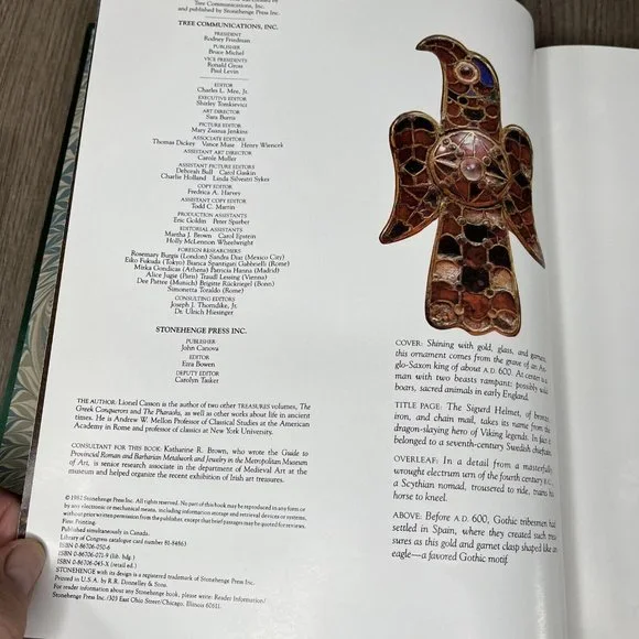 Barbarian Kings - Treasures of the World - Stonehenge Press 1982 with foldouts - Picture 11 of 14